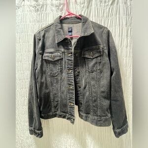 Vintage Gap Woman’s size XL Stretch Jean Trucker Jacket. Made in Hong Kong.